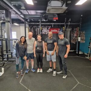 A group of graduating personal trainers from Diverse Trainers